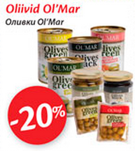 Oliivid Ol`Mar  -20%