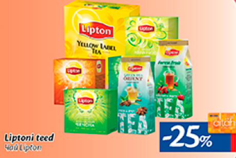 Чай Lipton  -25%