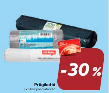 Prügikotid -30%