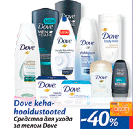 Средства для ухода за тедом  Dove -40%
