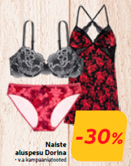 Женские нижнее белье Dorina-30%
