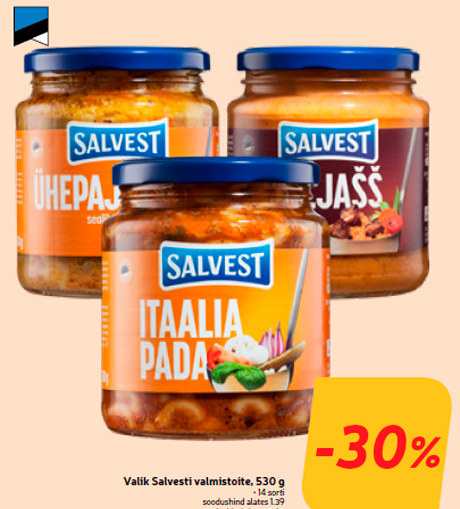 Valik Salvesti valmistoite, 530 g  -30%
