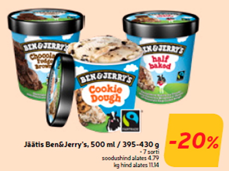 Jäätis Ben&Jerry