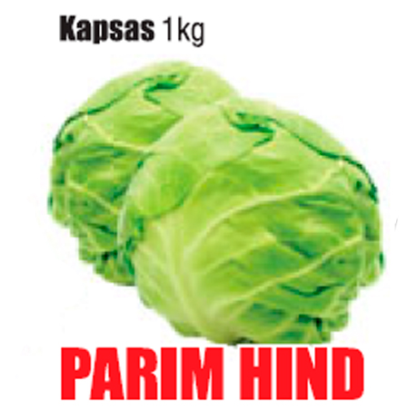 Kapsas 1kg  - PARIM HIND