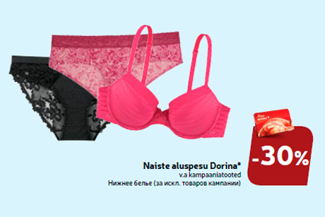 Naiste aluspesu Dorina*  -30%