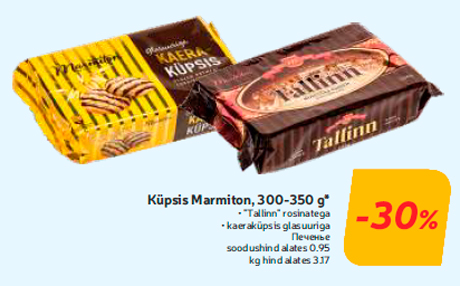 Küpsis Marmiton, 300-350 g*  -30%