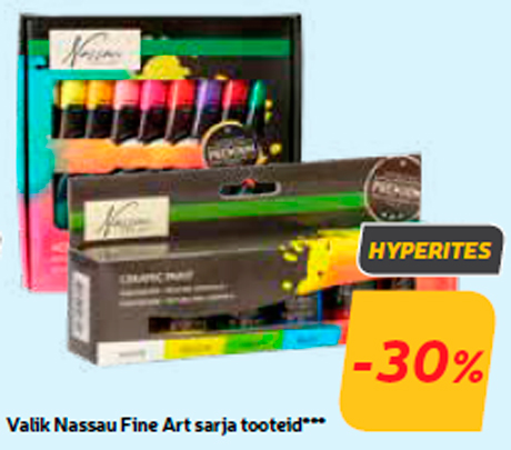 Valik Nassau Fine Art sarja tooteid*** -30%