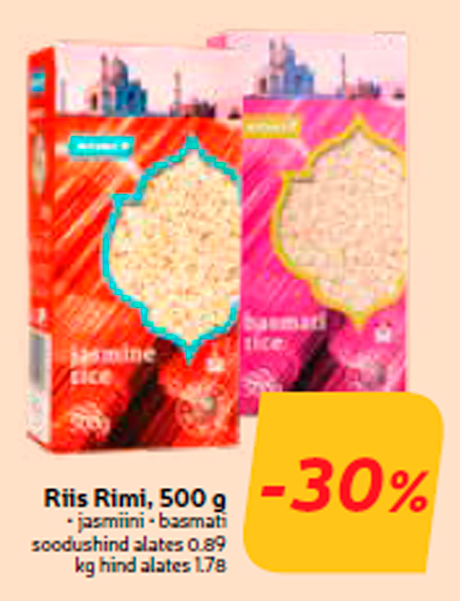 Riis Rimi, 500 g -30%