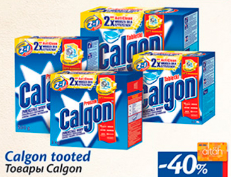 Calgon tooted -40%