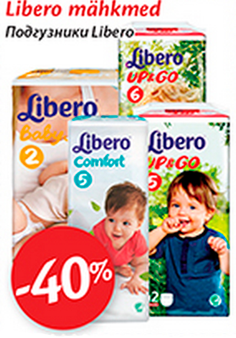 Libero mähkmed -40%