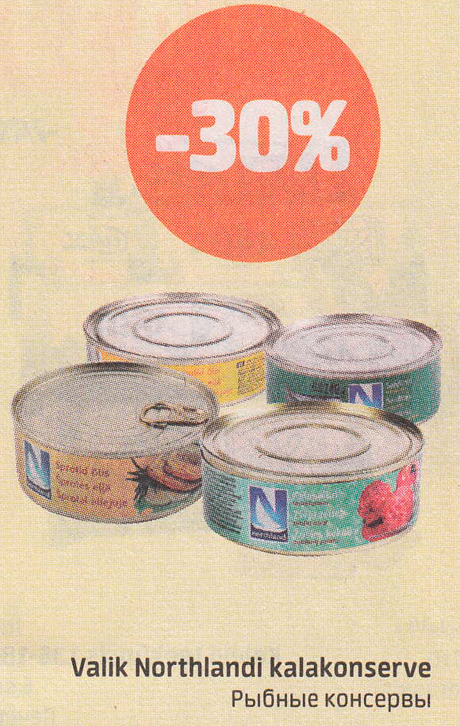 Valik Northlandi kalakonserve  -30%