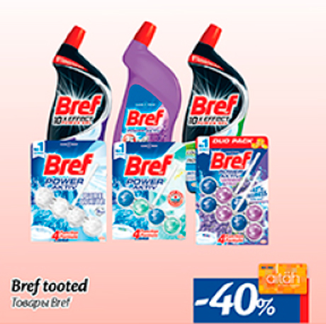 Breff tooted  -40%