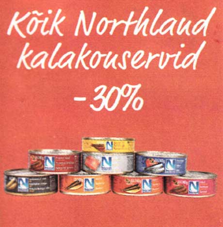 Все рыбные консервы Northland -30%
