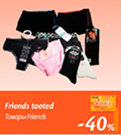 Товары Friends -40%