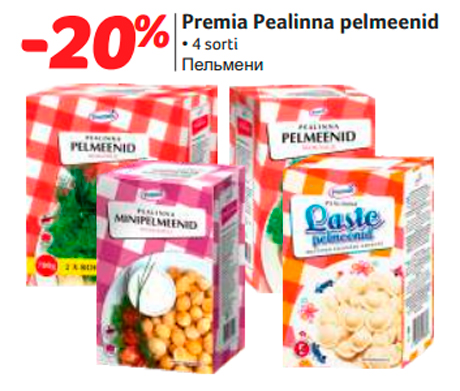 Premia Pealinna pelmeenid  -20%