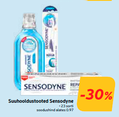 Уход за полостью рта Sensodyne  -30%
