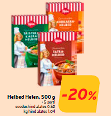 Helbed Helen, 500 g -20%
