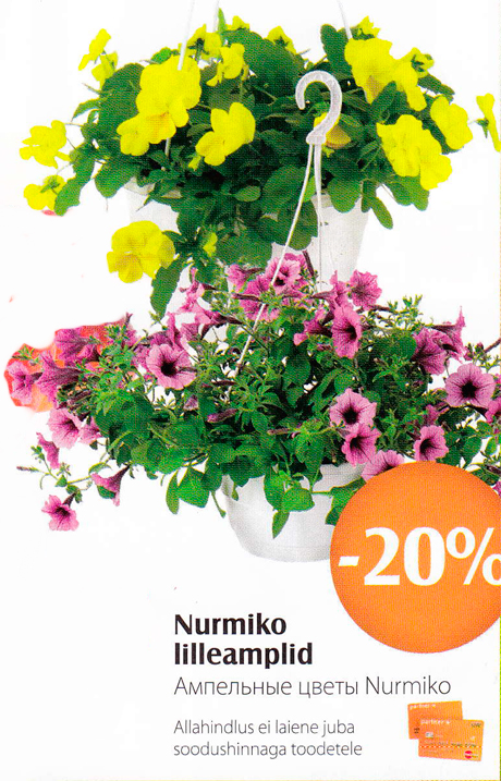 Nurmika lilleamplid  -20%