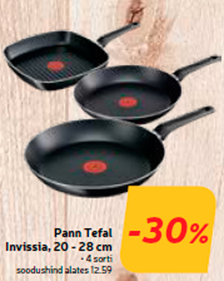 Pann Tefal Invissia, 20 - 28 cm -30%