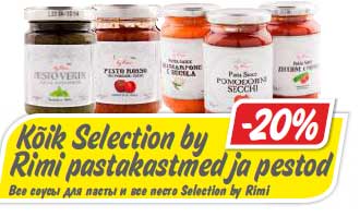 Все соусы для пасты и все песто Selection by Rimi -20%