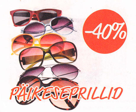 PÄIKESEPRILLID  -40%