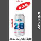 Hele õlu Saku 2,8%, 0,5l