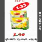 Чёрный чай Lipton 1,7г x 20 шт в упаковке, 2 сорта