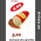 Eesti juust 26%, kg E-Piim