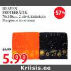 HEAVEN FROTEERÄTIK 70x140cm, 2 värvi, kinkekotis 