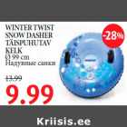WINTER TWIST SNOW DASHER TÄISPUHUTAV KELK Ø 99 cm