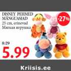 DISNEY PEHMED MÄNGUASJAD 25 cm, erinevad 