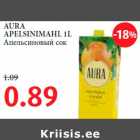 AURA APELSINIMAHL 1L