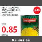 Allahindlus - STAR DIAMOND ANANASSITÜKID 565G/340G