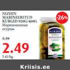 Allahindlus - NIZHIN MARINEERITUD KURGID 920G/460G