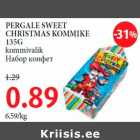 PERGALE SWEET CHRISTMAS KOMMIKE 135G kommivalik
