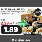 AURAN SALATIKASTE 280g prantsuse, küüslaugu, sinepi