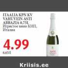 ITAALIA KPN KV VAHUVEIN ASTI ABBAZIA 0,75L