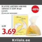 JEANNE ARTHES AROME
ABSOLUT EDP 30 ml