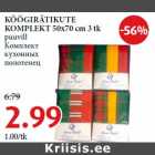 Комплект
кухонных
полотенец