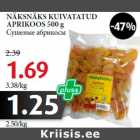 Магазин:Maksimarket, Konsum, AjaO,Скидка:Сушеные абрикосы