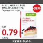 Allahindlus - TARTU MILL JUUBELI
TORDIPULBER 450 g