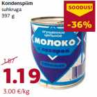 Магазин:Comarket,Скидка:Сгущенное молоко