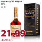 Allahindlus - Hennessy VS konjak
40%
50 cl