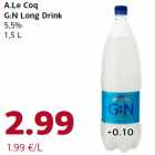 A.Le Coq
G:N Long Drink
5,5%
1,5 L