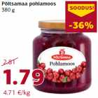 Põltsamaa pohlamoos
380 g