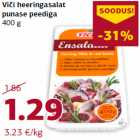 Viči heeringasalat
punase peediga
400 g
