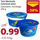 Tere Merevaik
sulatatud juust