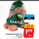 Pestud kartul Villeri, 2 kg
