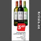 Prantsusmaa KGT
ja KPN vein B&G, 75 cl*
4 sorti