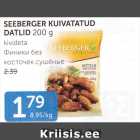 SEEBERGER KUIVATATUD DATLID 200 g